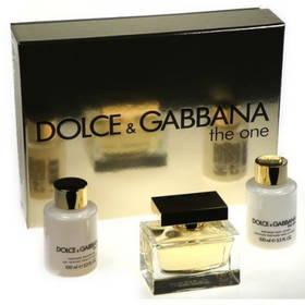 Parfémovaná voda Dolce & Gabbana The One 75ml + 100ml tělové mléko + 100ml sprchový gel