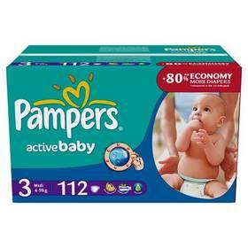 Plenky Pampers Active Baby Active Baby vel. 3, 112 ks