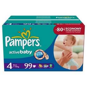 Plenky Pampers Active Baby Active Baby vel. 4, 99 ks