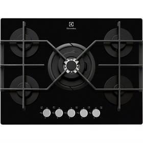 Plynová varná deska Electrolux EGT7353YOK černá/sklo