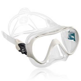 Potápěčská  maska Technisub Linea silikon transparent bílá