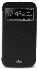 Pouzdro na mobil Puro Booklet View pro Samsung Galaxy S4 (SGS4BOOKVIEWBLK) černé