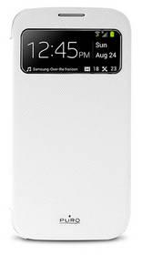 Pouzdro na mobil Puro Booklet View pro Samsung Galaxy S4 (SGS4BOOKVIEWWHI) bílé