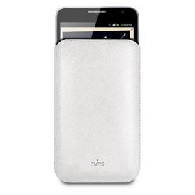 Pouzdro na mobil Puro Eco-Leather Slim Essential pro Galaxy Note i9220 (PCSLIMGNOTEWHI) bílé