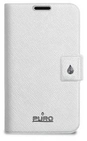 Pouzdro na mobil Puro Eco-Leather Slim pro Galaxy Note (GNOTEBOOKSWHI) bílé