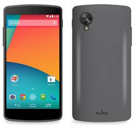 Pouzdro na mobil Puro silikonové pro LG NEXUS 5 D821 (LGNEXUS5SBLK) černé