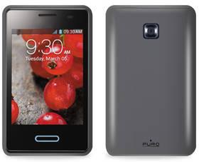 Pouzdro na mobil Puro silikonové pro LG OPTIMUS L3 II (LGOPTL3IISBLK) černé