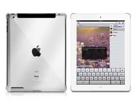 Pouzdro na tablet Puro Crystal pro iPad2/new iPad 9,7