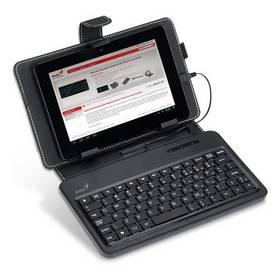 Pouzdro s klávesnicí na tablet Genius LuxePad A120 (31310061104) černé (rozbalené zboží 8214025851)