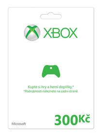 Předplacená karta Microsoft Xbox 360 Xbox LIVE FPP Czech Czech Republic 300 CZK (K4W-00121)
