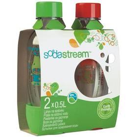 Příslušenství k výrobníkům sody SodaStream 1/2 l TP RED/GREEN černá/zelená
