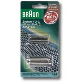 Příslušenství pro holicí strojky Braun CombiPack Vario3 - 424 stříbrné