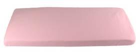 Prostěradlo Kaarsgaren biobavlna 60x120 cm růžové růžové