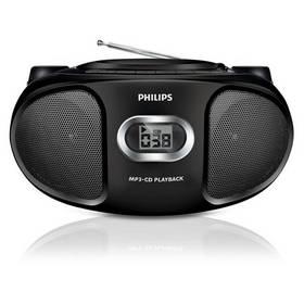 Radiopřijímač s CD Philips AZ305 černý