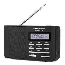 Radiopřijímač Technisat DigitRadio 210 černý/stříbrný