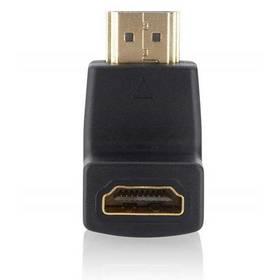 Redukce Belkin HDMI M/F pravoúhlý (F3Y015cpGLD) černá