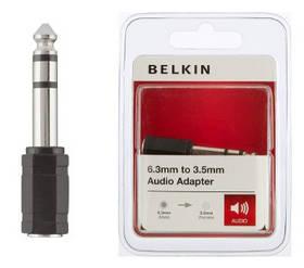 Redukce Belkin jack 6,3mm M - jack 3,5mm F (F3Y129bf) černý