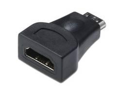Redukce Digitus HDMI C - HDMI A (AK-330508-000-S) černá