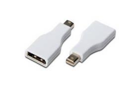 Redukce Digitus Mini DsiplayPort (M) - DisplayPort (F) (AK-340605-000-W) bílá