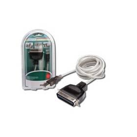 Redukce Digitus USB - IEEE 1284, 1,8m (DC USB-PM1) černý/šedý/bílý