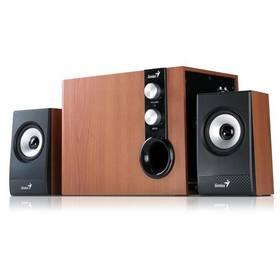 Reproduktory Genius SW-HF 1205 2.1 (31730972100) černé/imitace dřeva