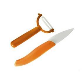 Sada kuchyňských nožů VETRO-PLUS 25CK092DO oranžový