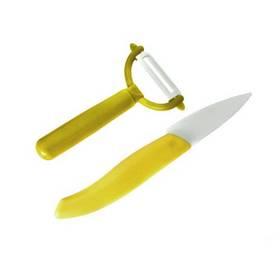 Sada kuchyňských nožů VETRO-PLUS 25CK092DY žlutý
