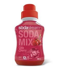 Sirup SodaStream Sirup Cola Cherry 500 ml červený