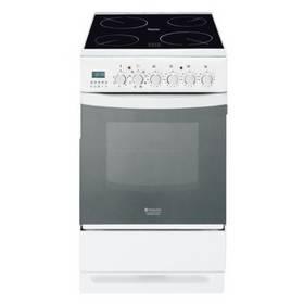 Sklokeramický sporák Hotpoint-Ariston Standard C 3V P6 (W) R /HA S bílý