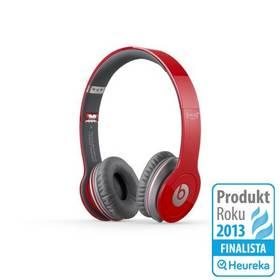 Sluchátka Beats Solo HD RED Edition červená barva