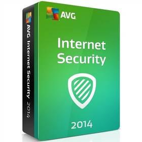 Software AVG Internet Security 2014, 1 lic. (24 měs.) (ISCCN24DCZS001)