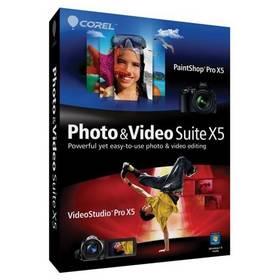 Software Corel Photo & Video Suite X5 - krabicová verze (PVBX5IEMBEU)