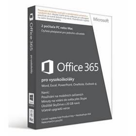 Software Microsoft Office 365 pro vysokoškoláky CZ (R4T-00060)