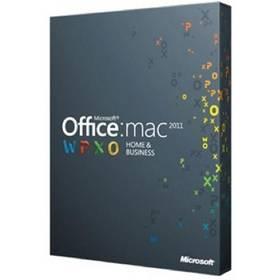 Software Microsoft Office pro Mac Home Business 2011 English (W6F-00202)