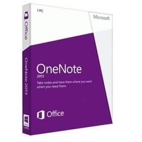 Software Microsoft OneNote 2013 CZ 32/64-bit (S26-05075)