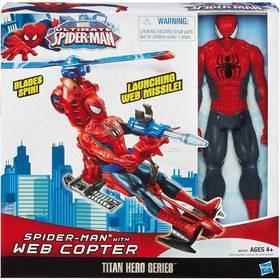 Spiderman figurka s vrtulníkem Hasbro