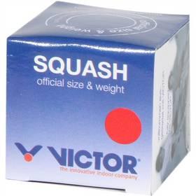 Squash míček Victor SQUASHBALL red - medium v krabičce červený
