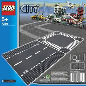 Stavebnice Lego City 7280 Rovná silnice a křižovatka
