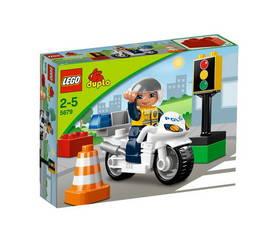 Stavebnice Lego DUPLO 5679 Policejní motorka