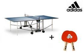 Stůl na stolní tenis Adidas AGF-10116 Ti.Classic NEW - SMU + Set na stolní tenis Adidas Force set