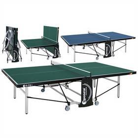 Stůl na stolní tenis Sponeta S5-72/73i - vnitřní, deska 22 mm, rám 50 mm, pojezd, držák + síťka - závodní stůl modrý