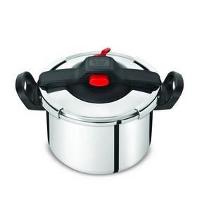 Tlakový hrnec Tefal Clipso Essential P4394734, 6 l nerez