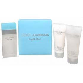 Toaletní voda Dolce & Gabbana Light Blue 100ml + 100ml tělový krém + 100ml sprchový gel