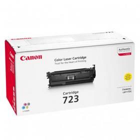 Toner Canon CRG-723Y, 8,5K stran (2641B002) žlutý