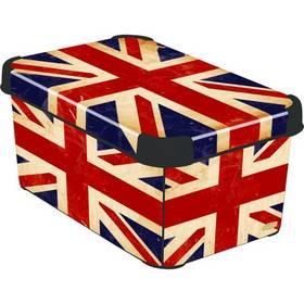 Úložný box Curver Decoboxes Stockholm British Flag vel. S