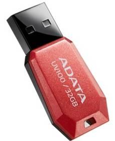 USB flash disk A-Data DashDrive UV100 32GB (AUV100-32G-RRD) červený