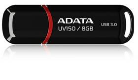 USB flash disk A-Data DashDrive UV150 8GB (AUV150-8G-RBK) černý