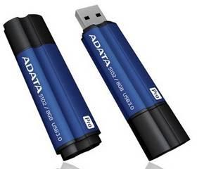 USB flash disk A-Data Superior Pro S102 8GB (AS102P-8G-RBL) hliník