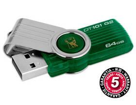 USB flash disk Kingston DataTraveler 101 64GB (DT101G2/64GB) zelený