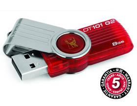 USB flash disk Kingston DataTraveler 101 8GB (DT101G2/8GB) červený
